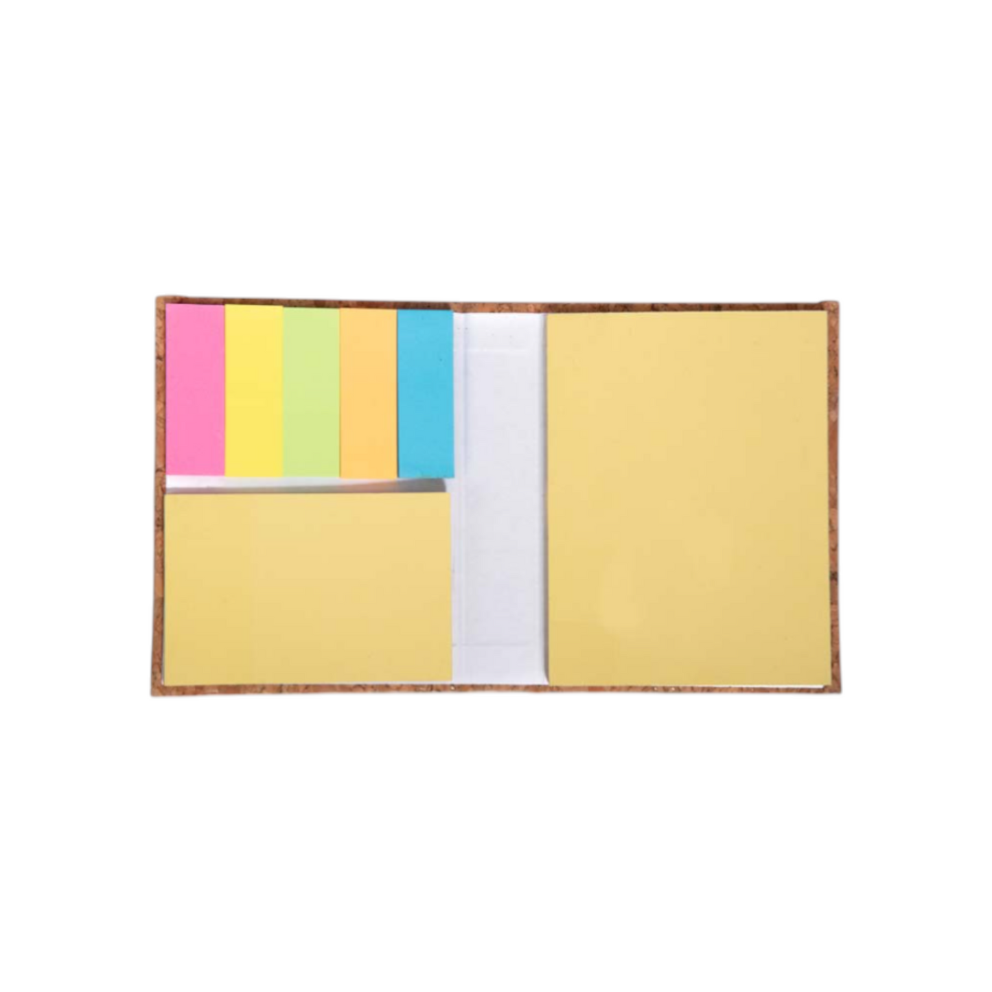 Cork Notepad with Sticky Notes