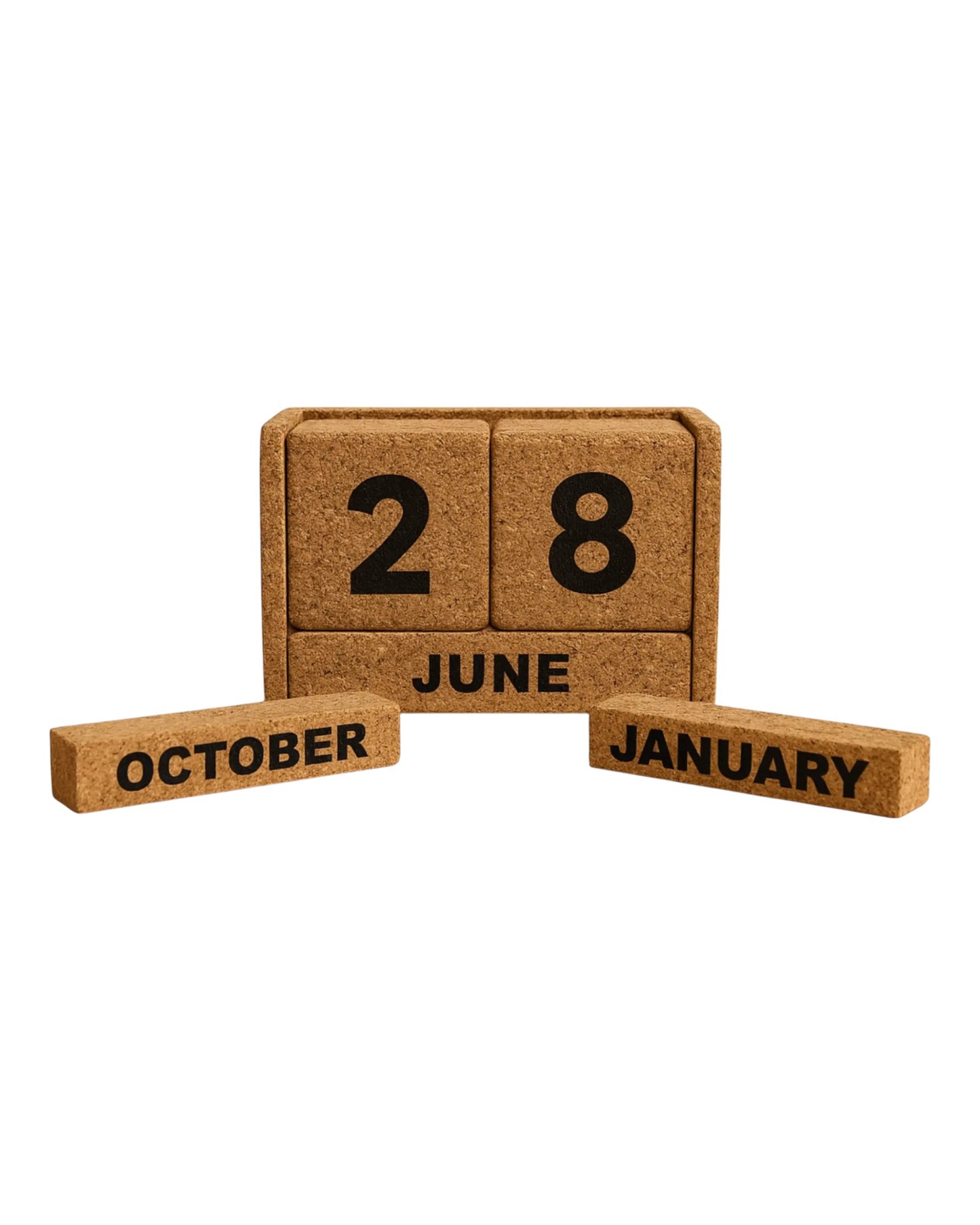 Cork Block Calendar