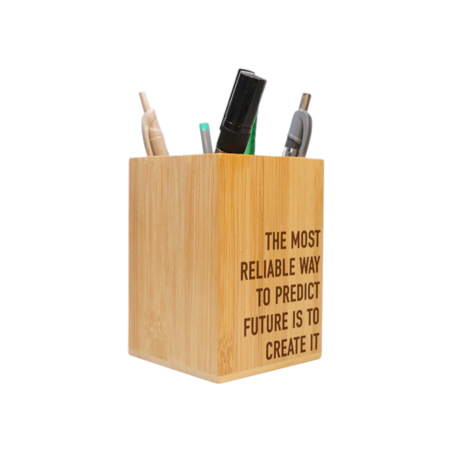 Wooden Pen Stand