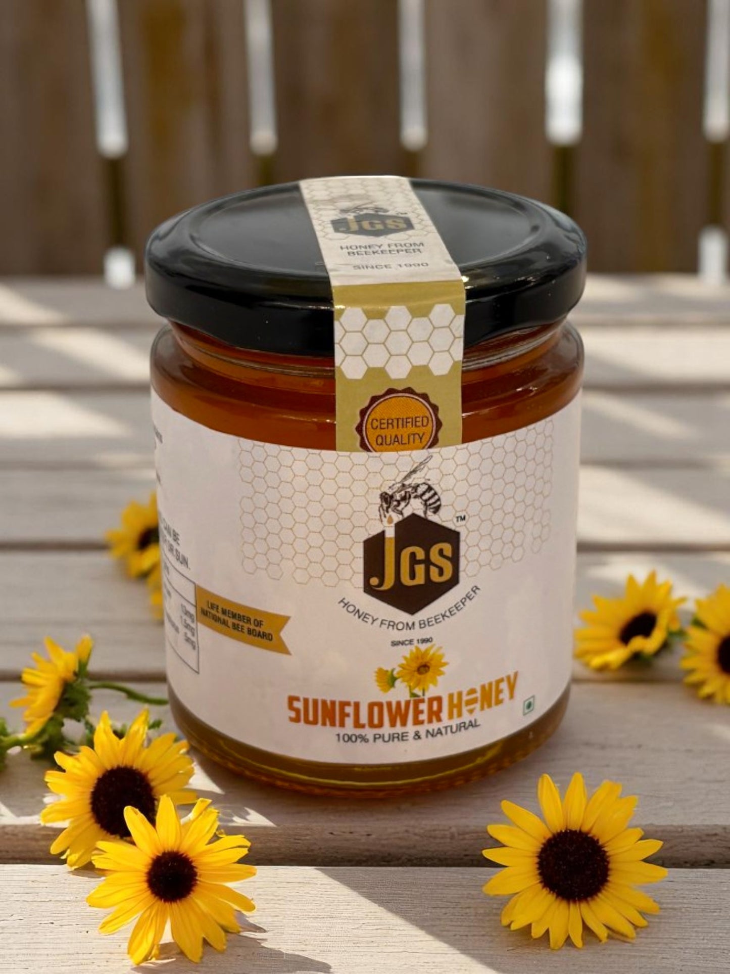 Radiant Bloom Sunflower Honey
