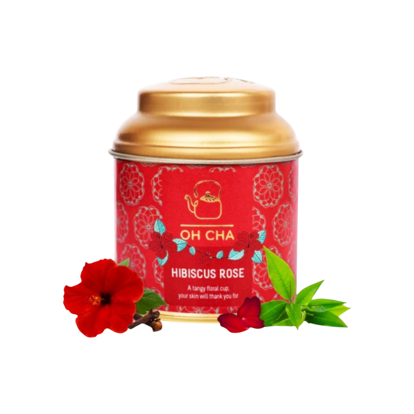 Oh Cha Hibiscus Rose Tea