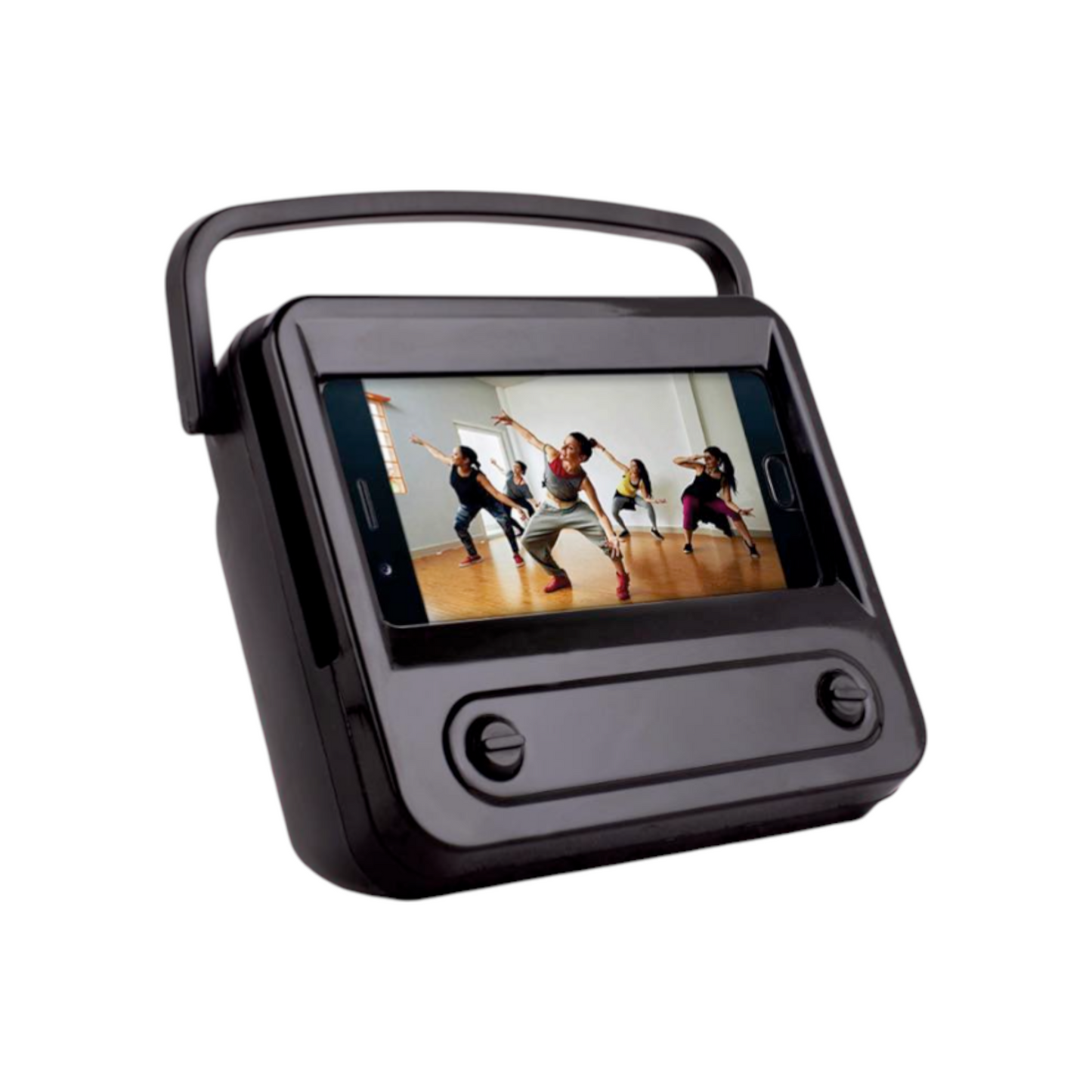 Retro Bluetooth TV Speaker with Phone Holder