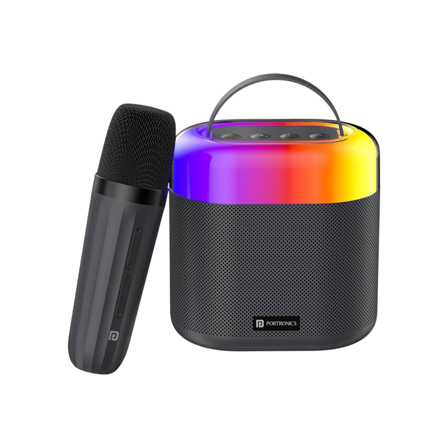 Portronics Dash-3 16W Bluetooth Speaker With Wireless Karaoke Mic
