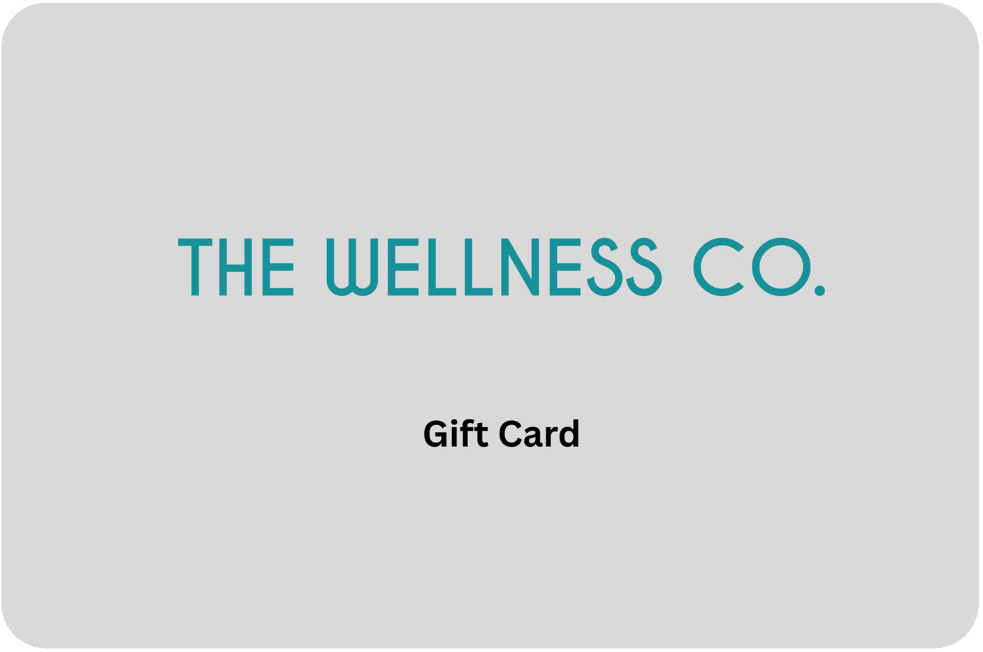 The Wellness Co - Gift Card