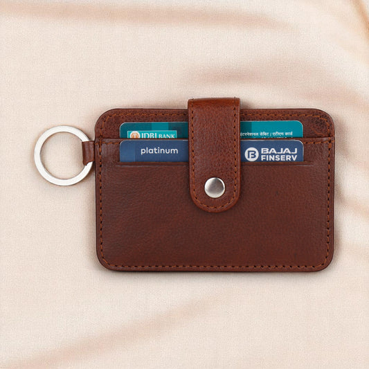 Multi-Functional Leather Card Holder