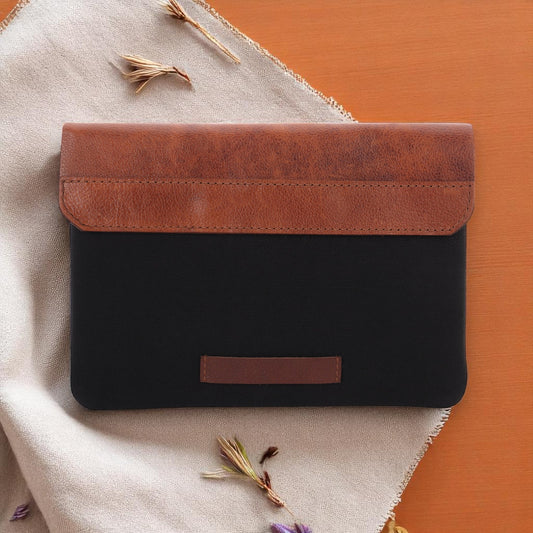 Everyday Canvas Leather Utility Pouch