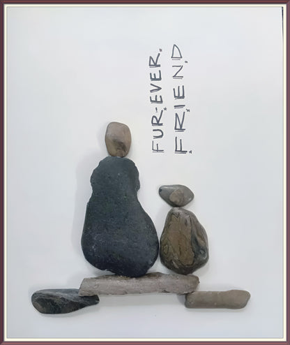 Paws & Presence Pebble Art
