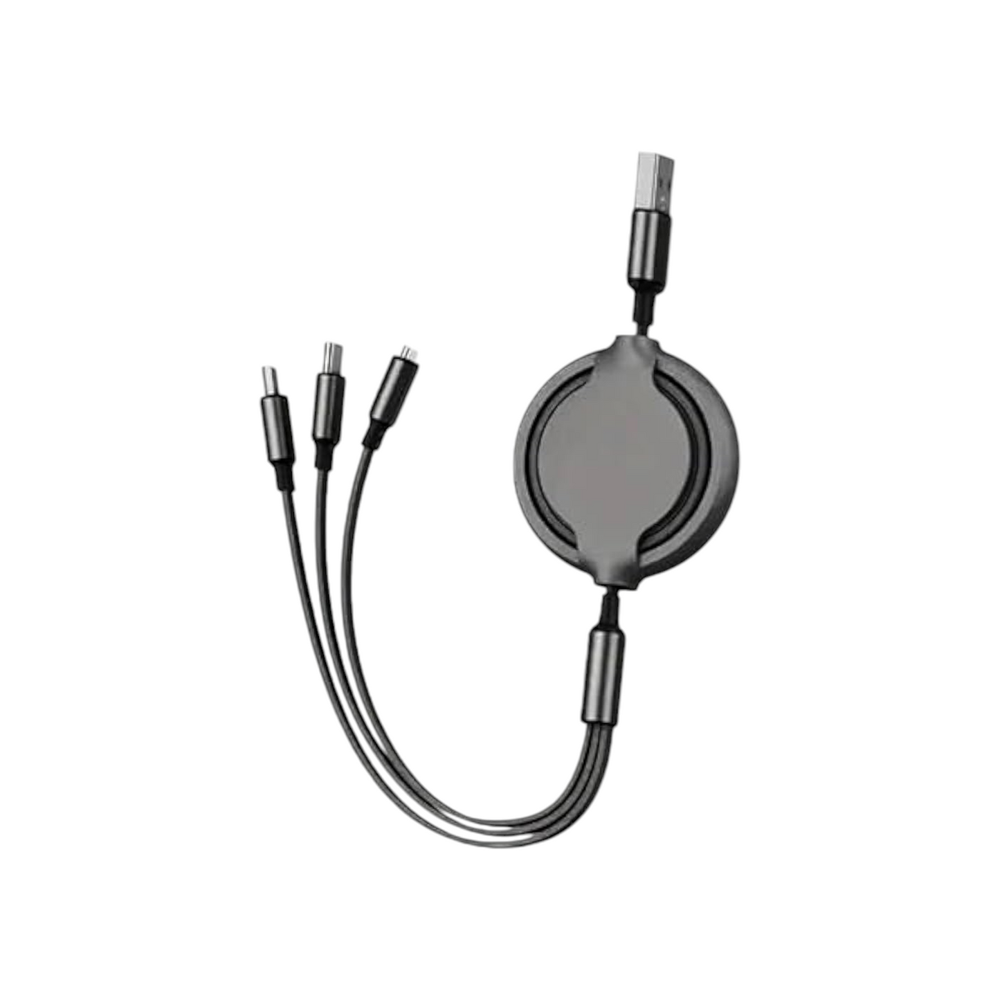 3-In-1 Retractable Fast Charging Cable