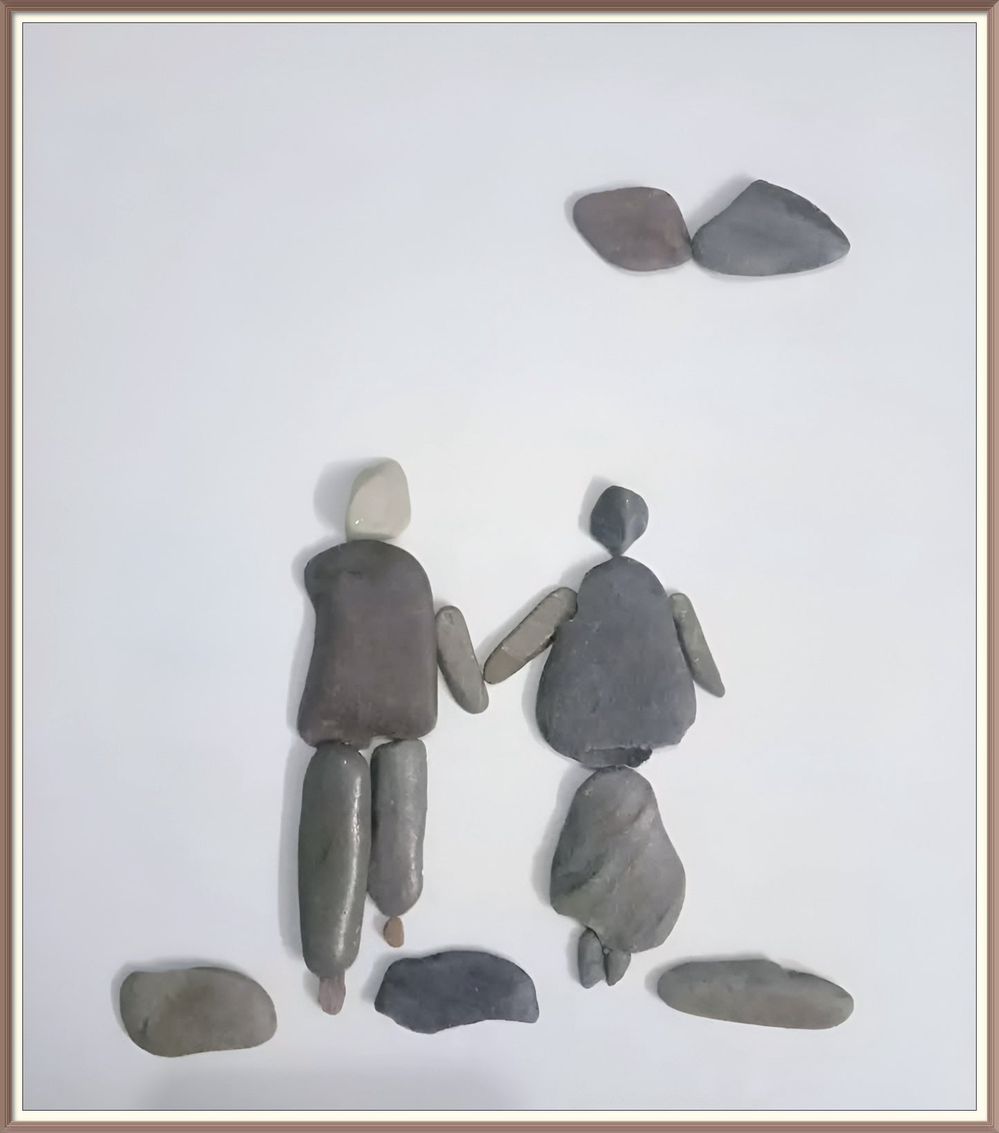 Shared Journeys Pebble Art