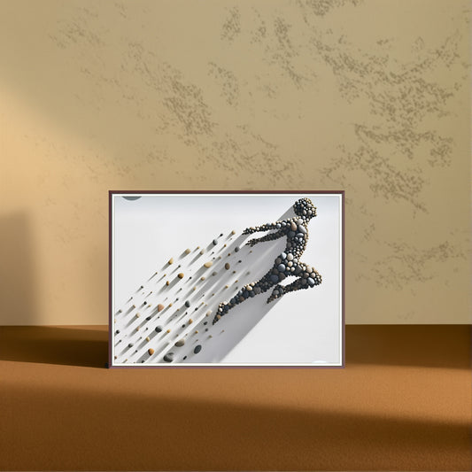 Momentum Unleashed Pebble Art