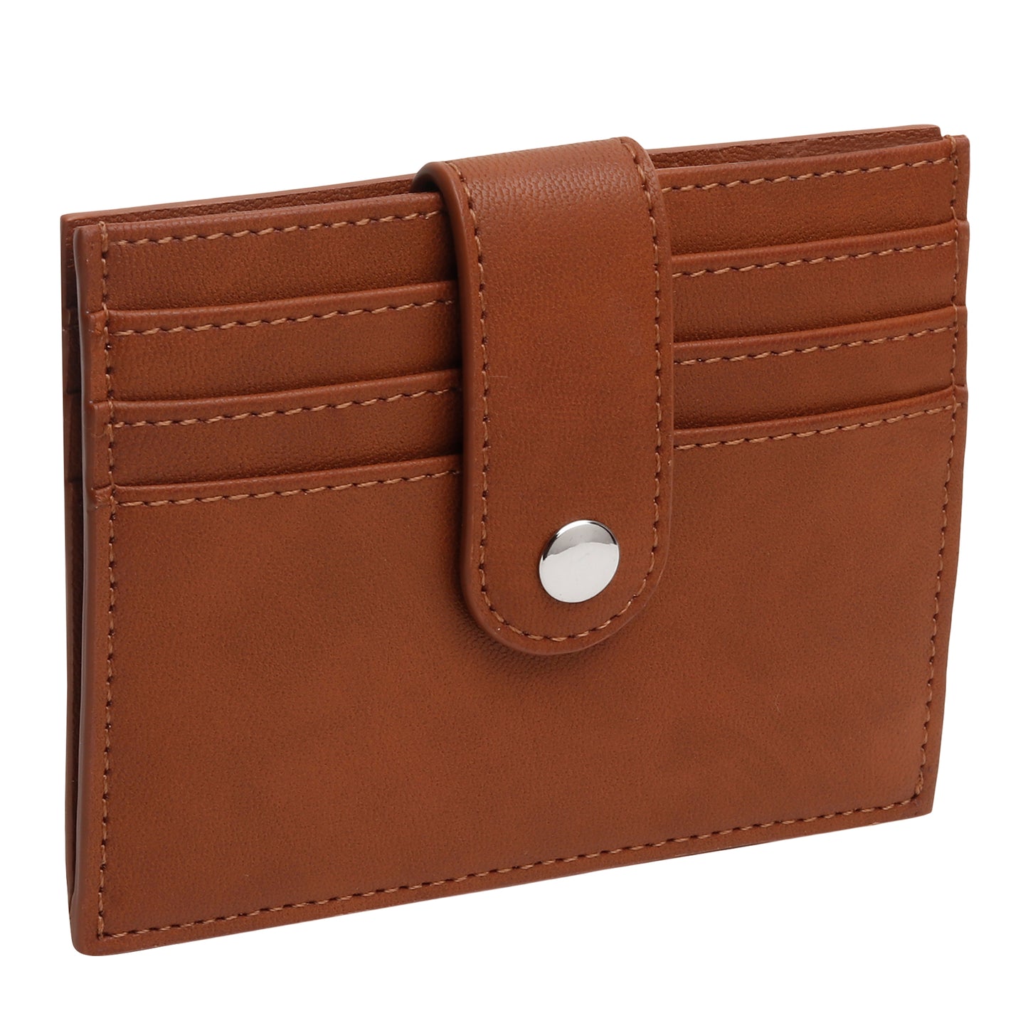 Sleek Leather Business Card Holder