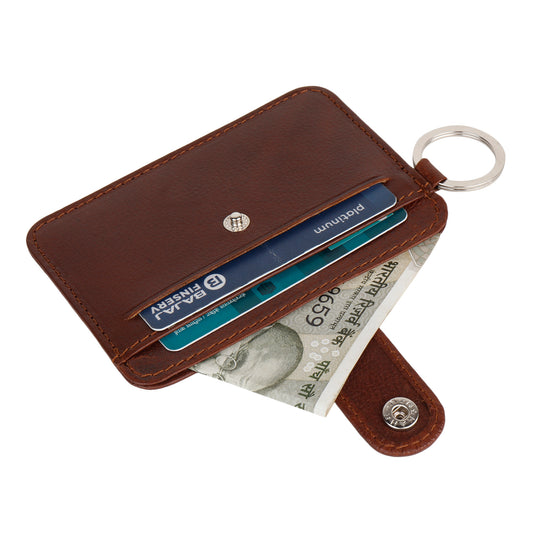 Multi-Functional Leather Card Holder