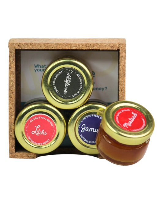 Raw Honey - Set of 4