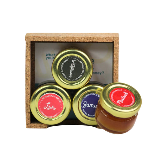 Raw Honey - Set of 4