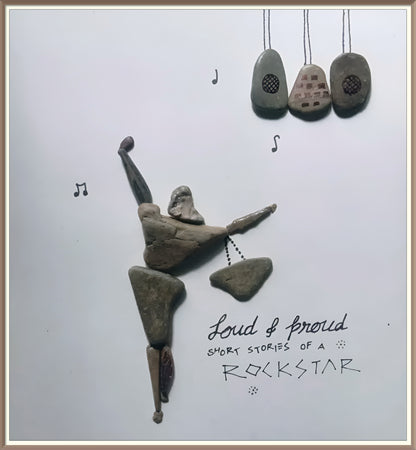 Strike a Chord Pebble Art