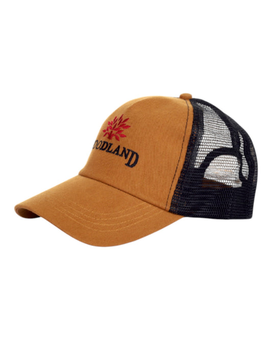 Mustard Twill & Mesh Cap