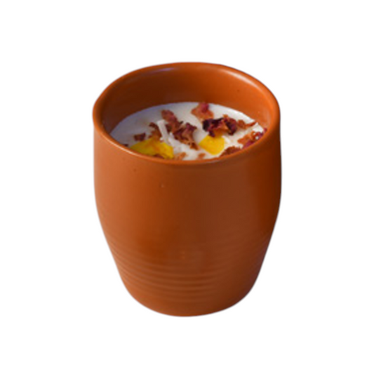 Ceramic Kulhar Candle