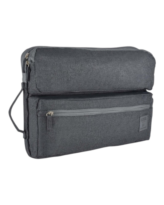 Gray Canvas Laptop Sleeve