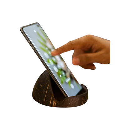 Coconut Shell Mobile Stand