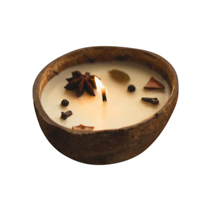 Coconut Shell Scented Spice Candle