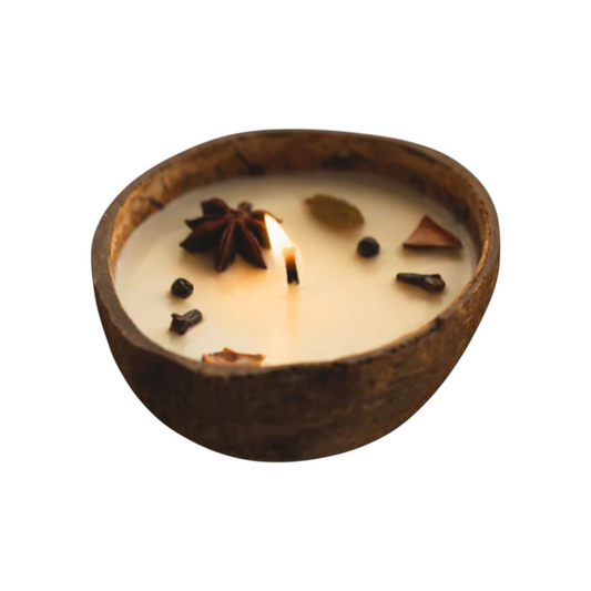 Coconut Shell Scented Spice Candle