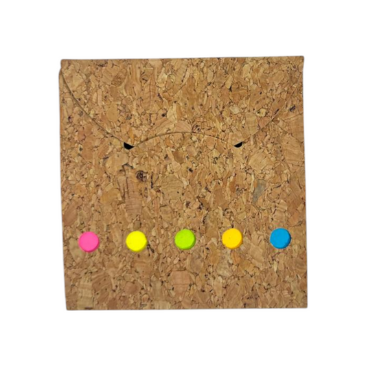 Cork Sticky Notes