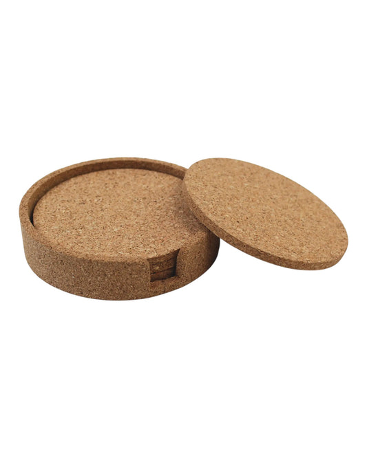 Cork Coasters with Case