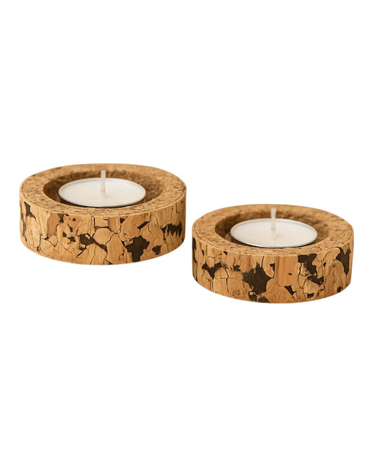 Floating Cork Diyas - Set of 2