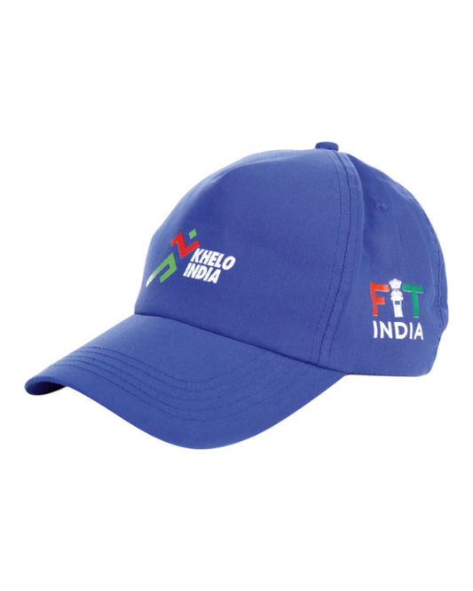 Blue Micro Peach Polyester Cap
