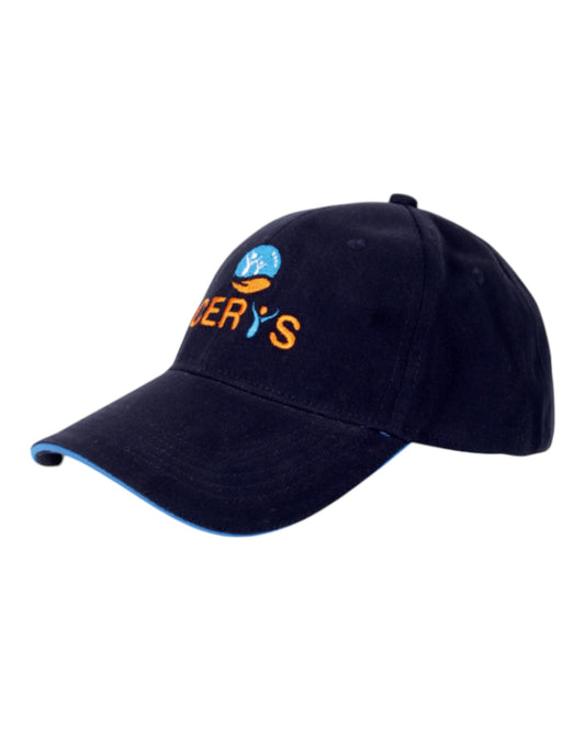 Navy Blue Cotton Twill Cap