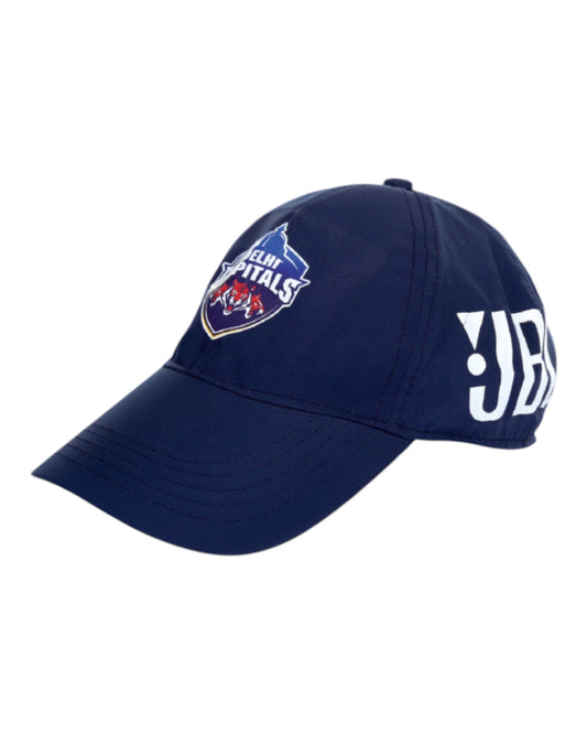 Navy Blue Micro Peach Polyester Cap