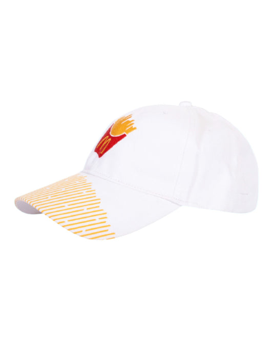 White Cotton Twill Cap