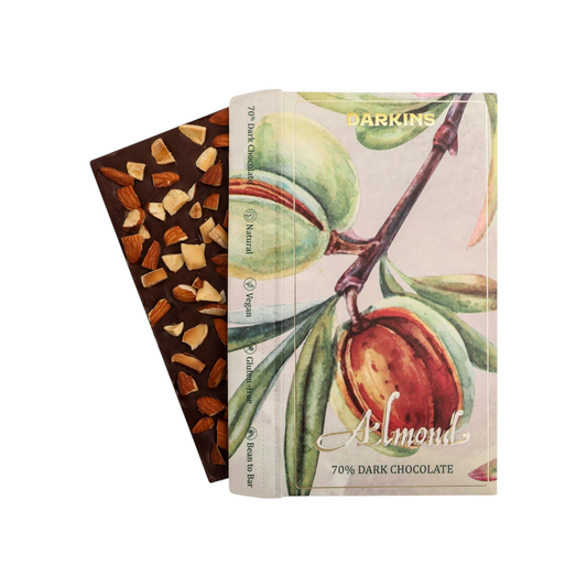 Darkins 70% Dark Chocolate with Almonds
