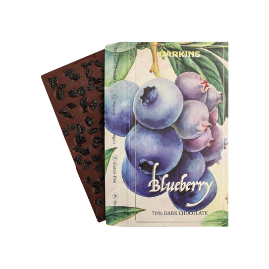 Darkins 70% Dark Chocolate with Blueberries