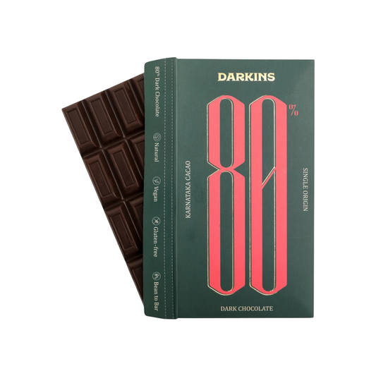 Darkins 80% Single Origin Dark Chocolate - Karnataka