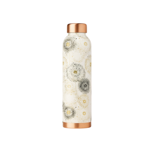 Floral Copper Bottle