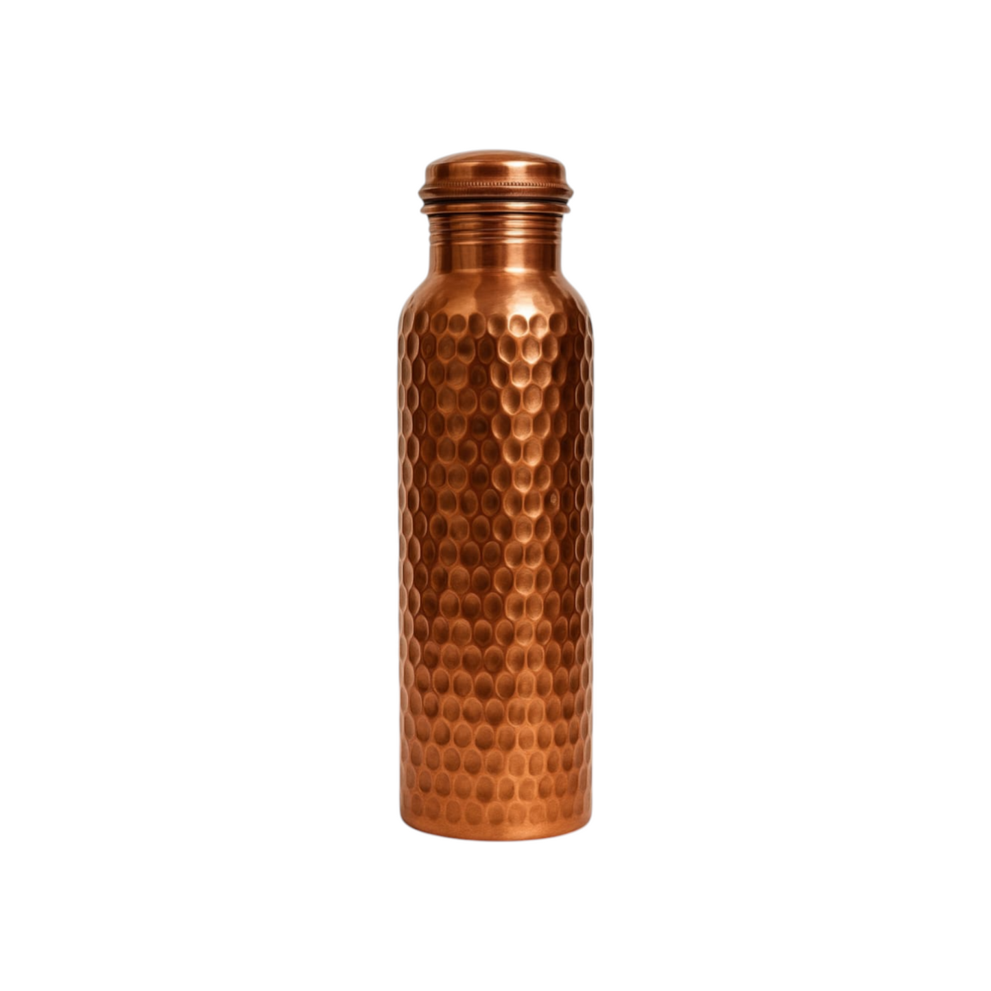 Fully Hammered Copper Bottle