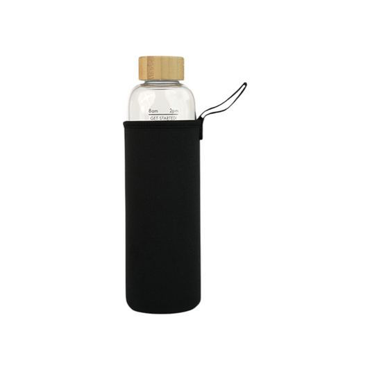 Glass Bottle with Cover