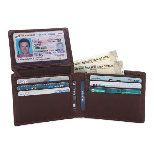 Slim Leather Wallet for Men