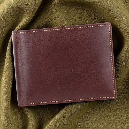 Slim Leather Wallet for Men