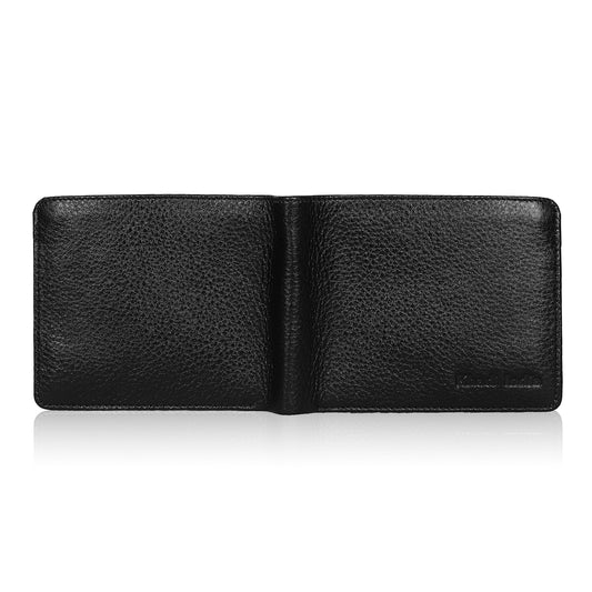 Bold Black Leather Wallet for Men