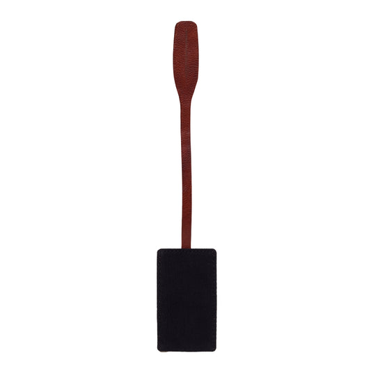 Canvas Leather Luggage Tag Holder