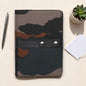 Military Canvas Leather Office Folder