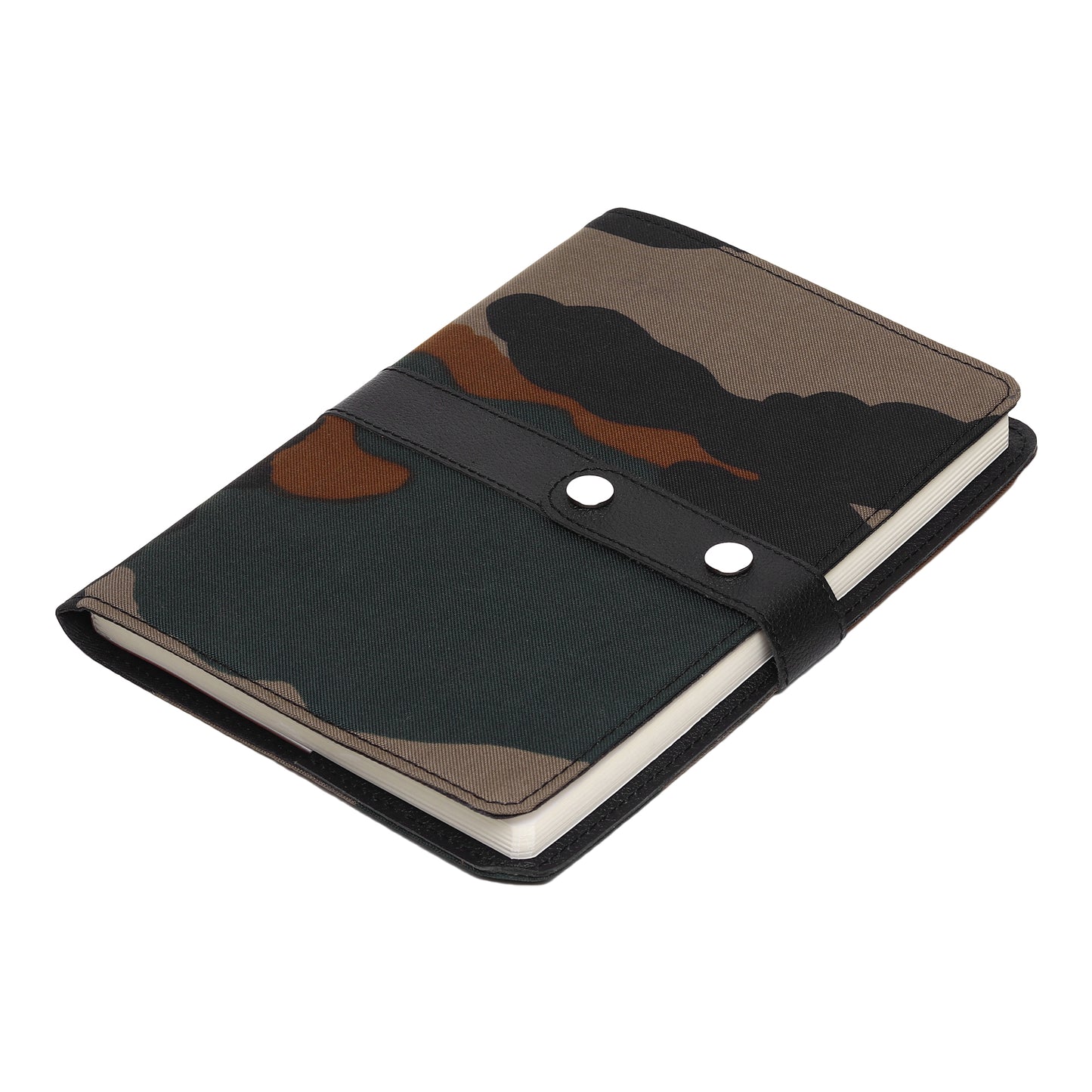 Military Canvas Leather Office Folder