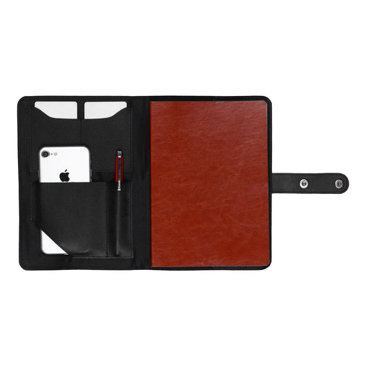Military Canvas Leather Office Folder