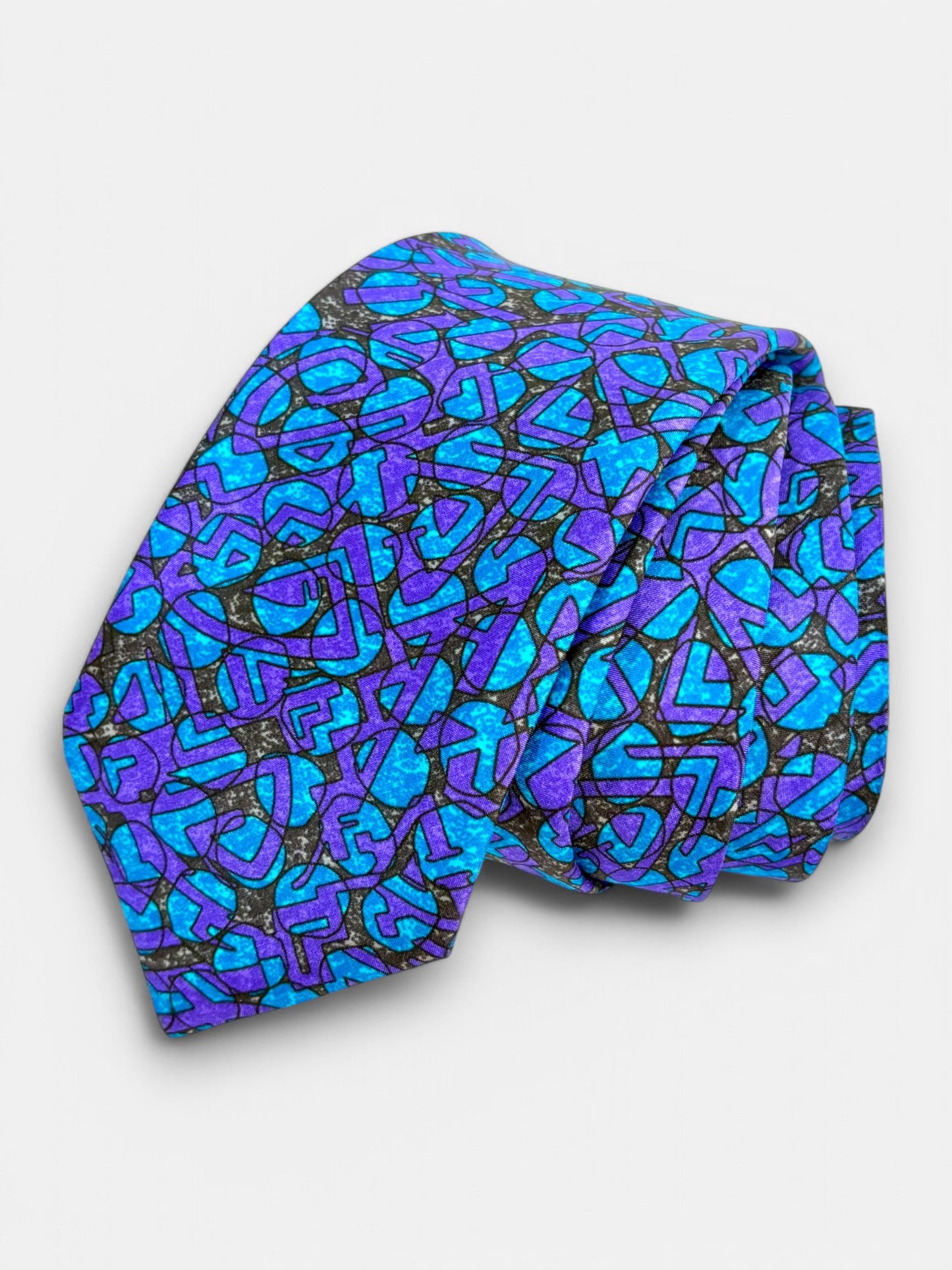 Royal Blue Paisley Silk Necktie & Pocket Square Gift Set