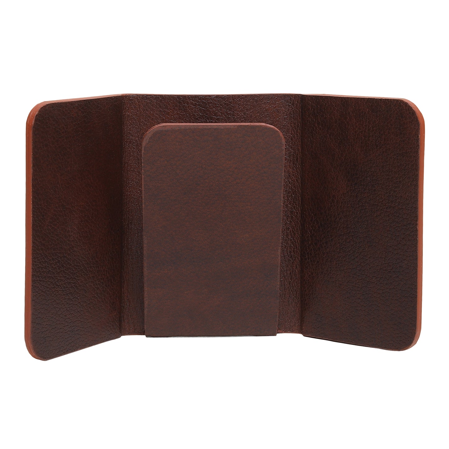 Sleek Leather Magnetic Currency Holder