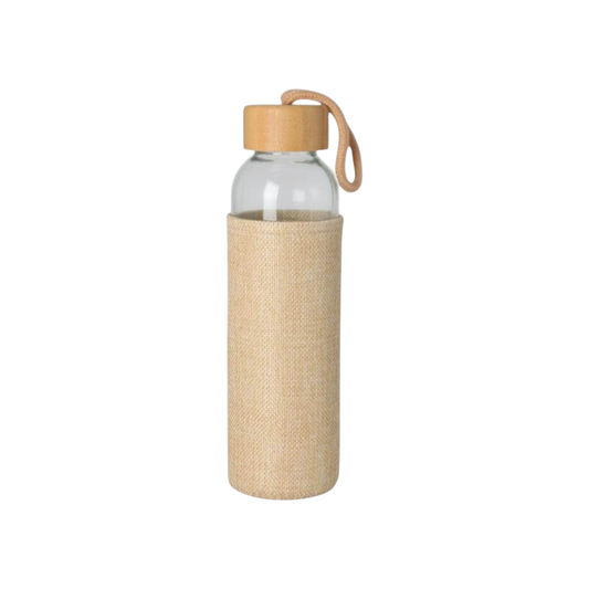 Glass Bottle With Jute Cover