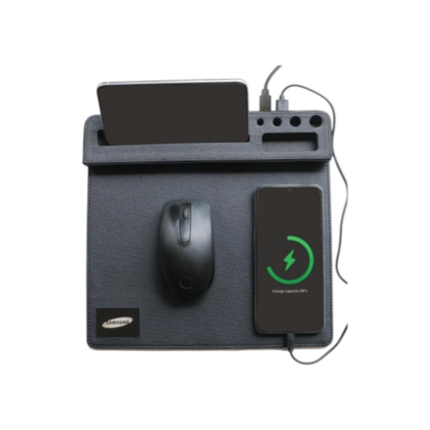 Mousepad with Wireless Charging