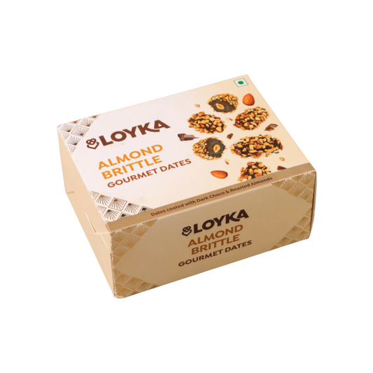 Loyka Almond Brittle Gourmet Dates Box
